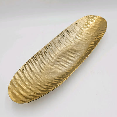 Bandejas decorativas Metal Dorado