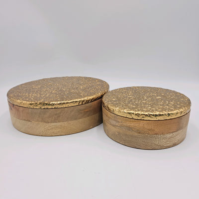 Cajas decorativas Madera Natural