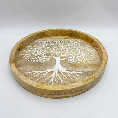 Decoración Bandejas decorativas Madera Natural
