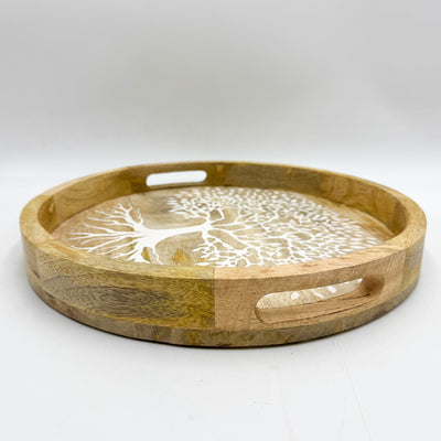 Decoración Bandejas decorativas Madera Natural