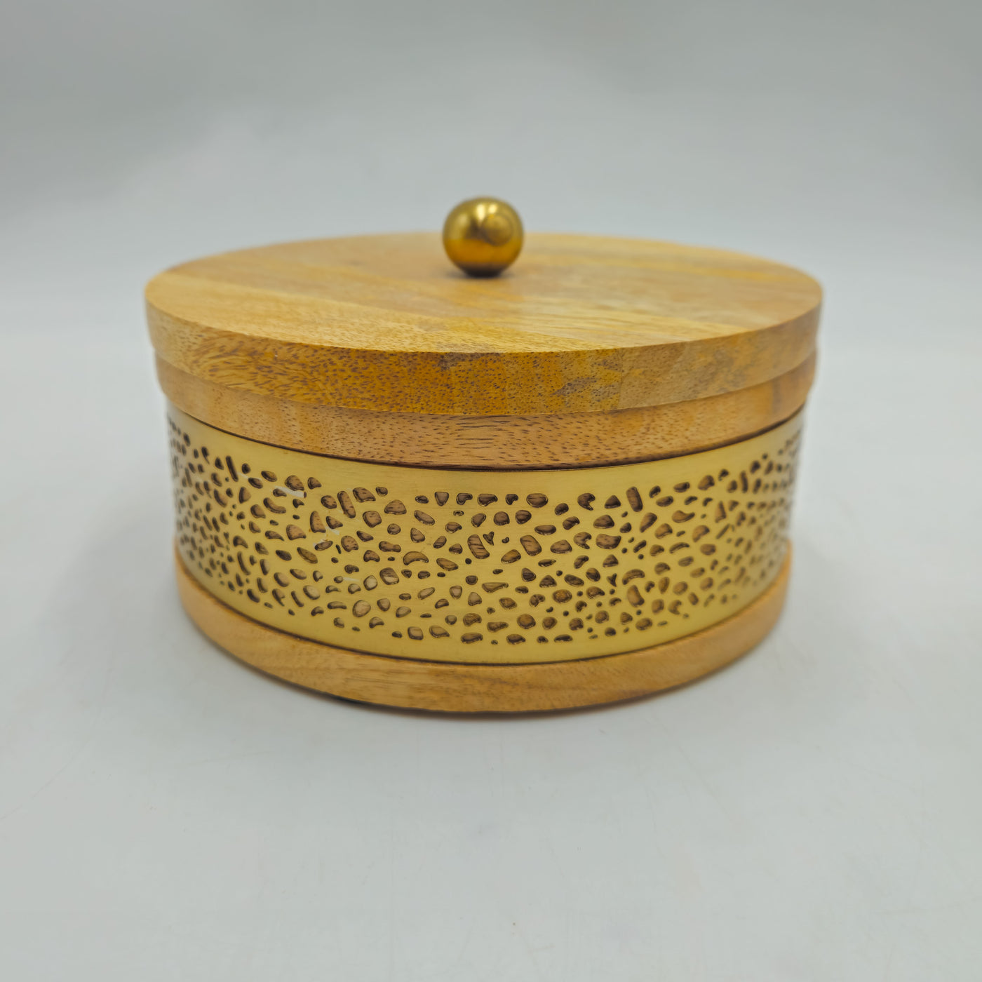 Decoración Cajas decorativas Con Tapa Madera Natural