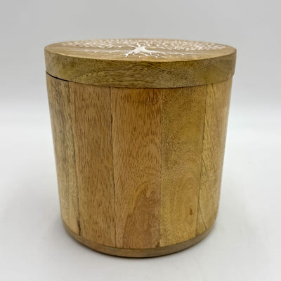 Decoración Cajas decorativas Con Tapa Madera Natural