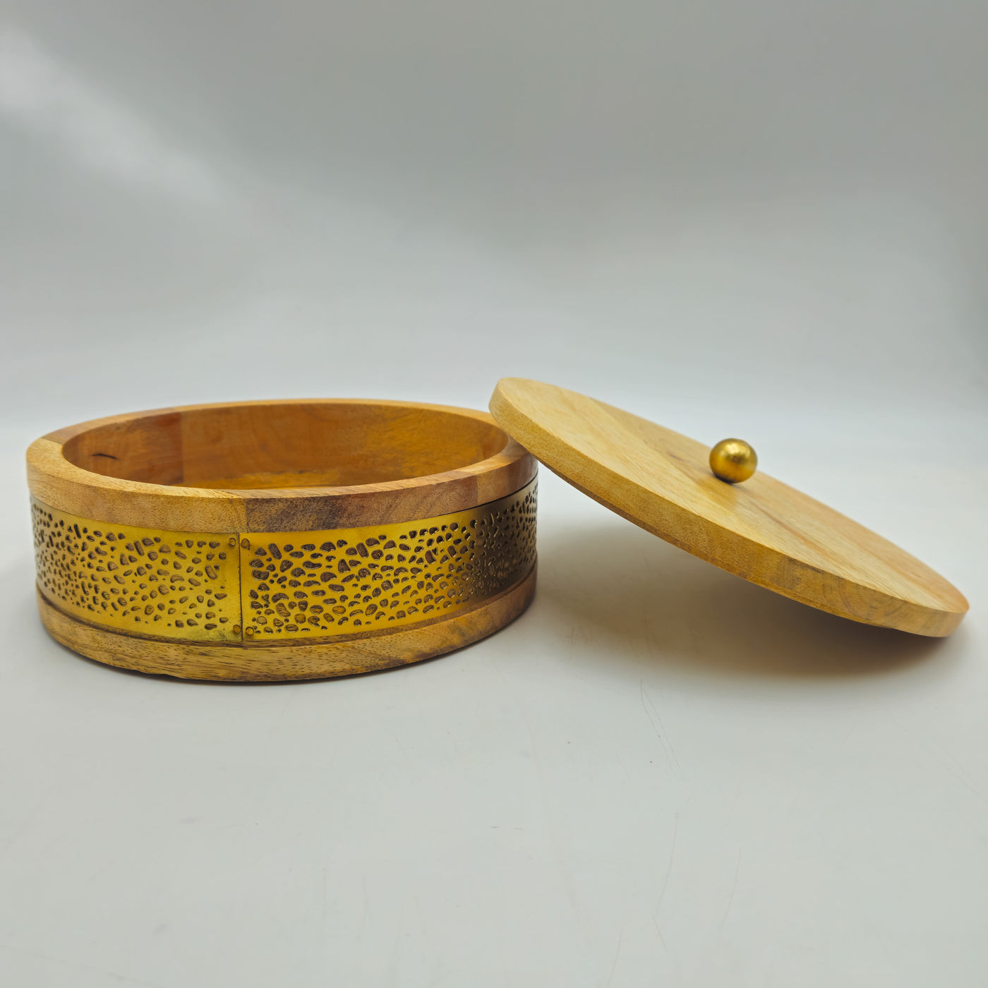 Decoración Cajas decorativas Con Tapa Madera Natural