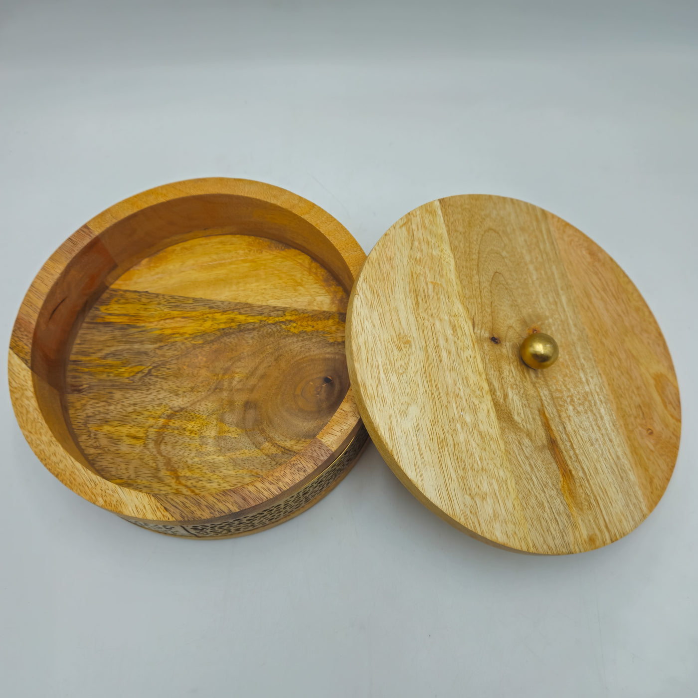 Decoración Cajas decorativas Con Tapa Madera Natural