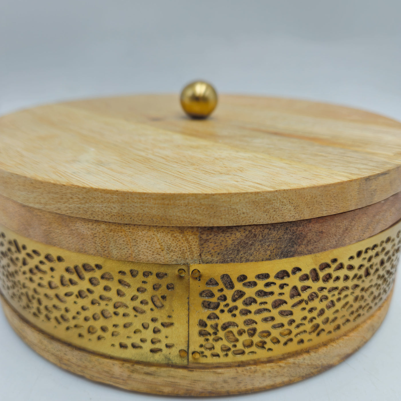 Decoración Cajas decorativas Con Tapa Madera Natural