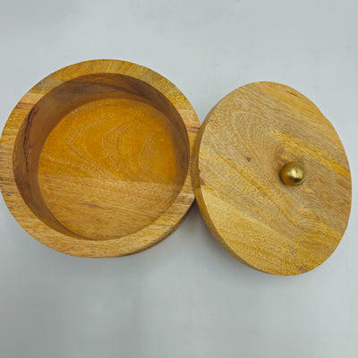 Decoración Cajas decorativas Con Tapa Madera Natural