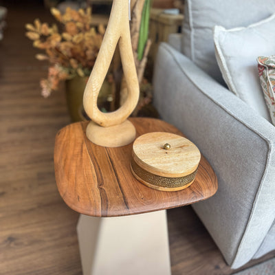 Decoración Cajas decorativas Con Tapa Madera Natural