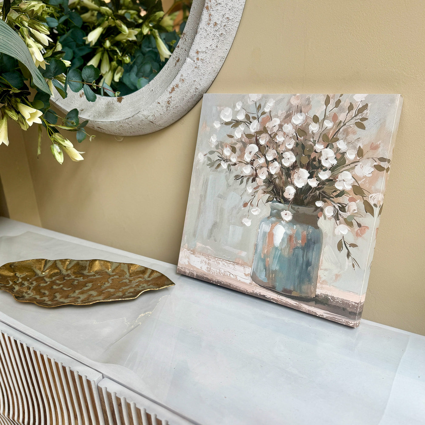 Decoración Cuadros Lienzo Sin información Verde