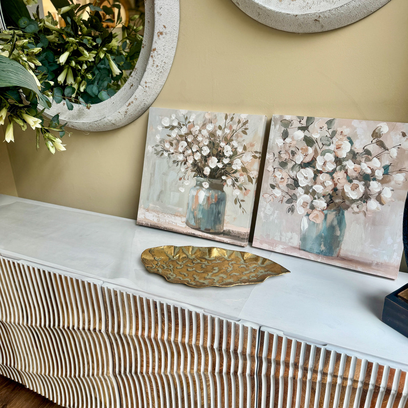 Decoración Cuadros Lienzo Sin información Verde