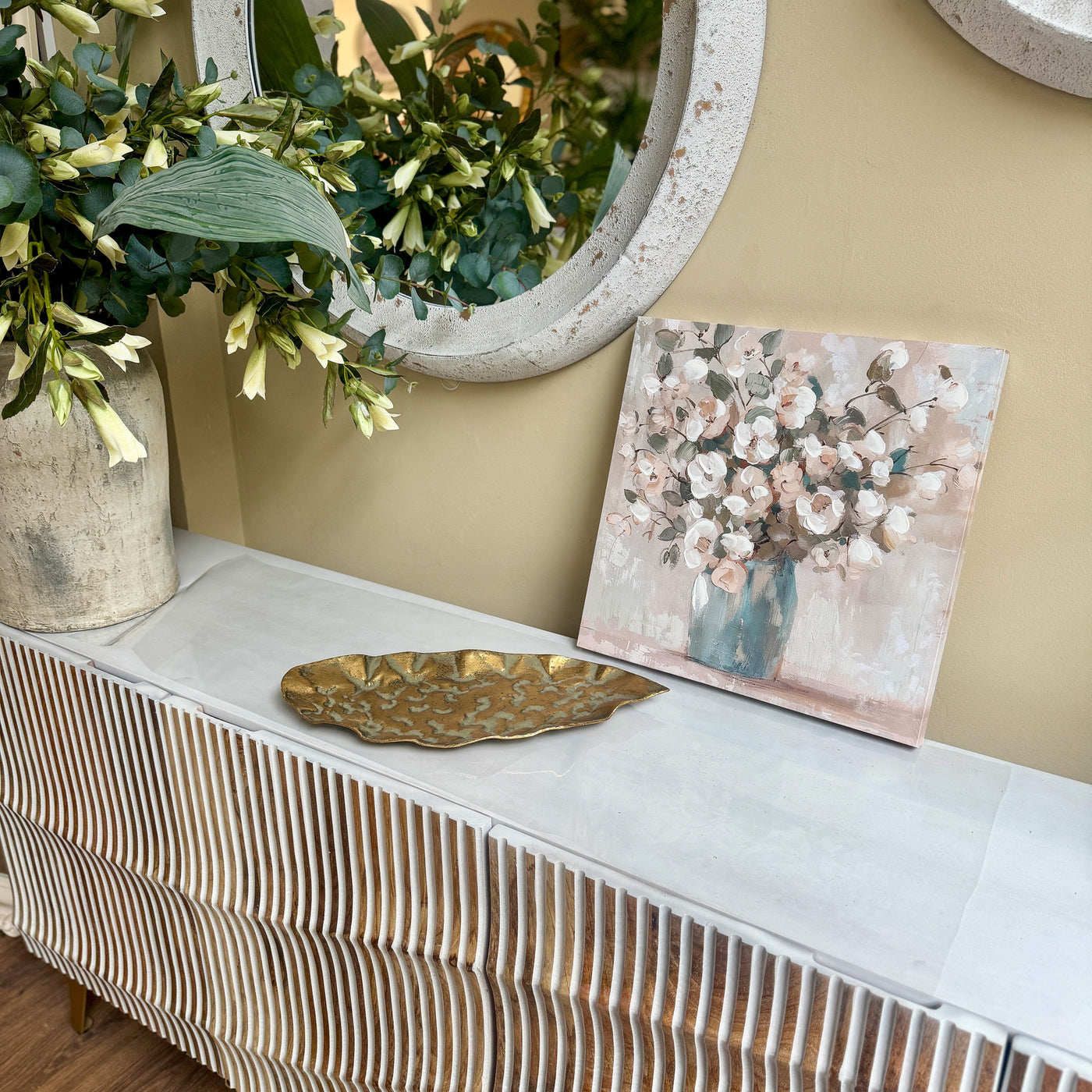 Decoración Cuadros Lienzo Sin información Verde