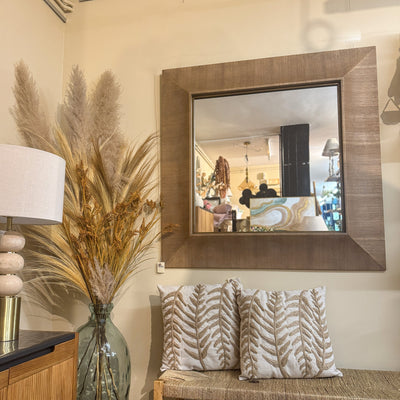 Decoración Espejos De pared Madera Natural