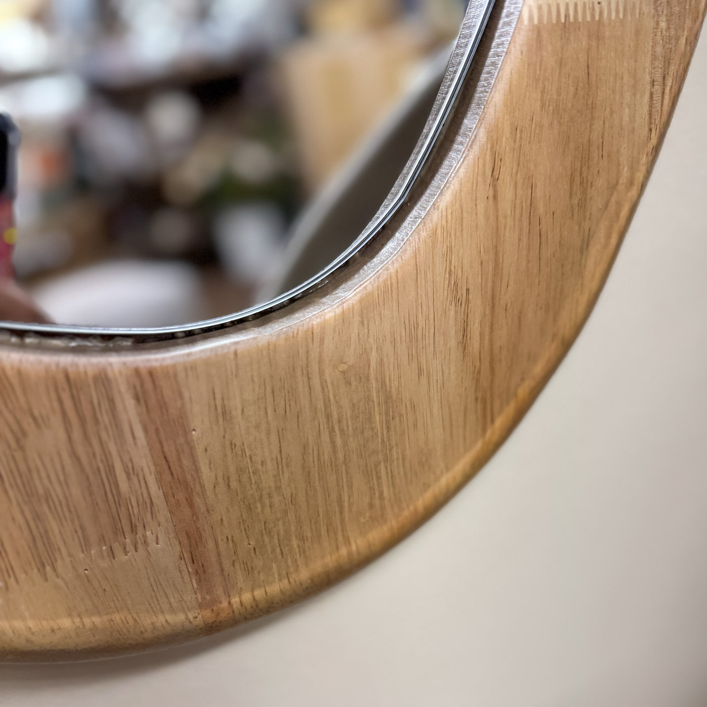 Decoración Espejos De pared Madera Natural