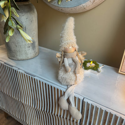 Decoración Figuras decorativas Fibras sintéticas Beige