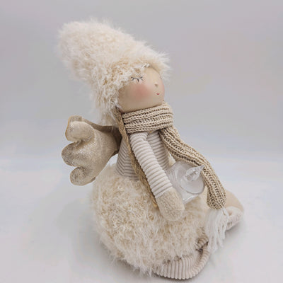 Decoración Figuras decorativas Fibras sintéticas Beige