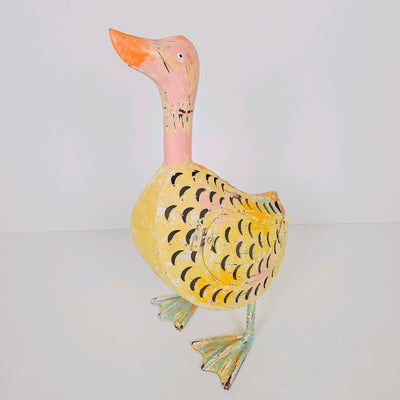 Decoración Figuras decorativas Metal Amarillo