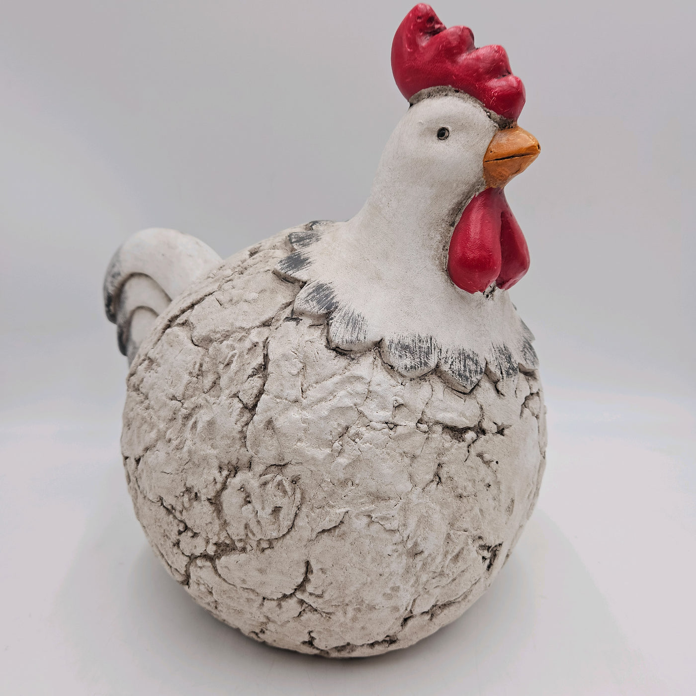 Decoración Figuras decorativas Metal Blanco