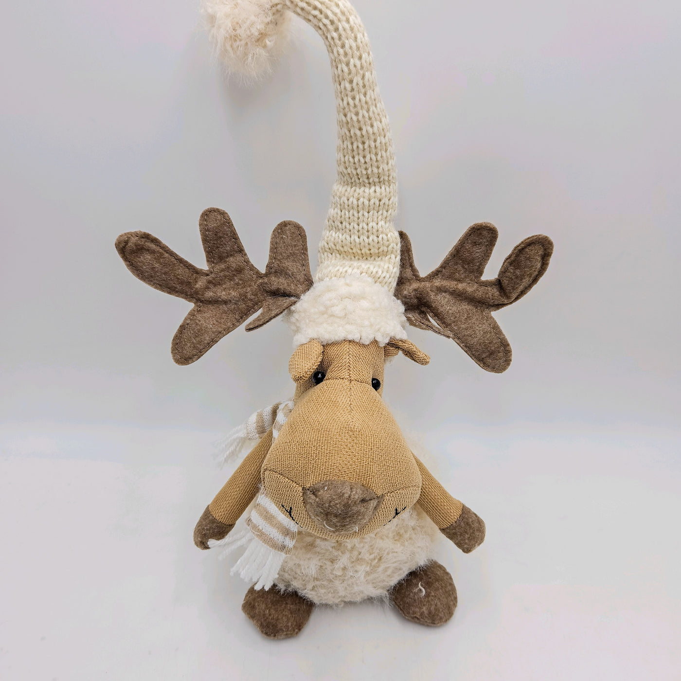 Decoración Figuras decorativas Navidad Poliéster Beige