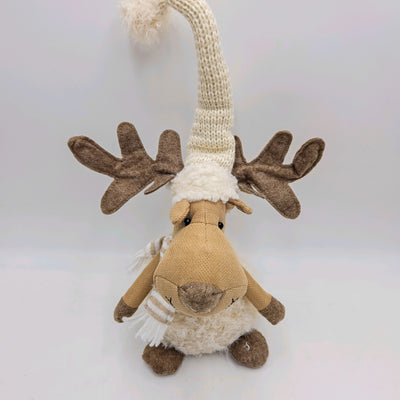 Decoración Figuras decorativas Navidad Poliéster Beige