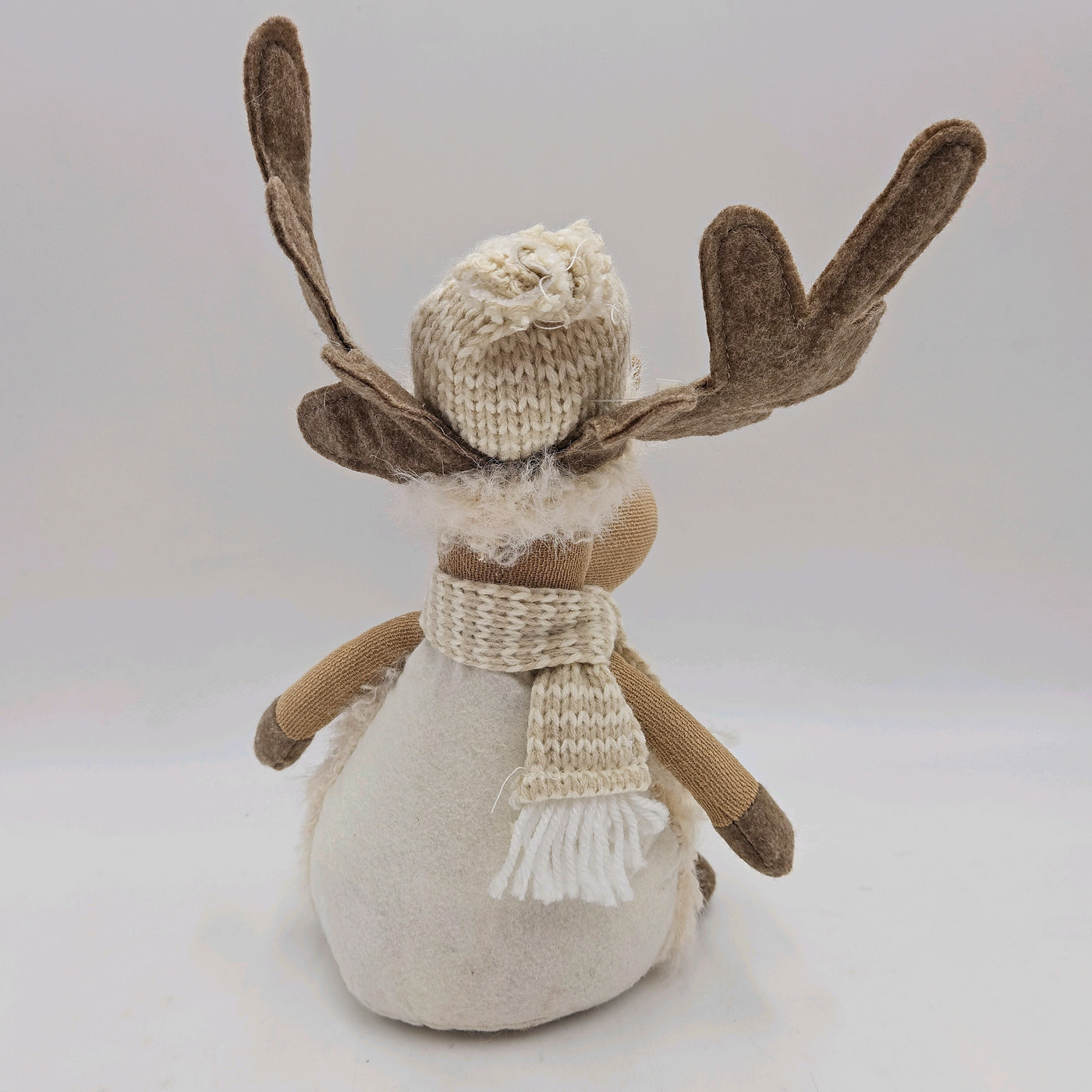 Decoración Figuras decorativas Navidad Poliéster Beige