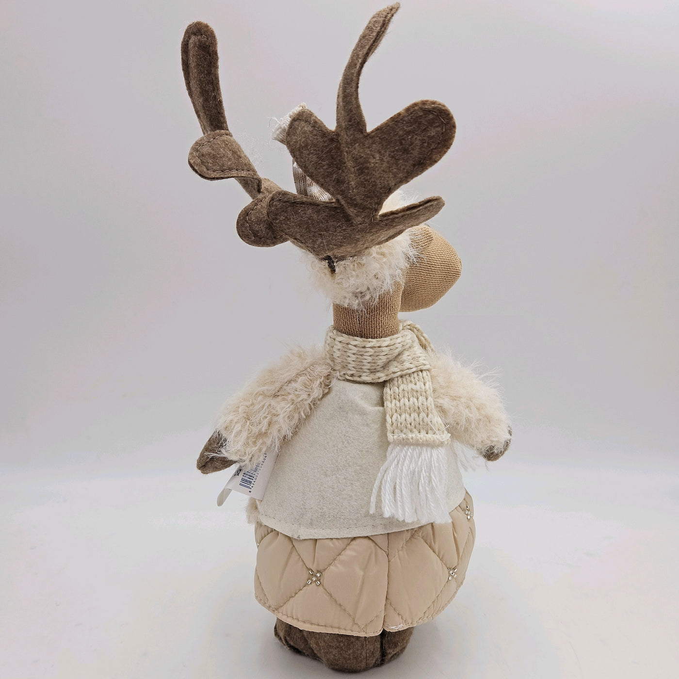 Decoración Figuras decorativas Navidad Poliéster Beige