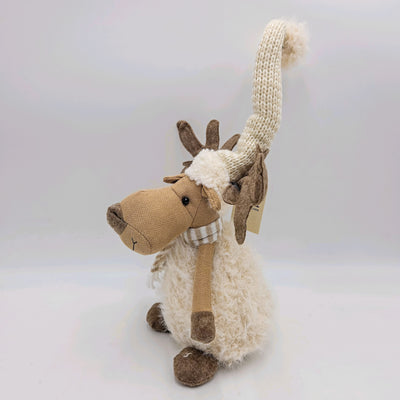 Decoración Figuras decorativas Navidad Poliéster Beige