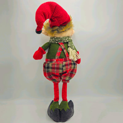 Decoración Figuras decorativas Navidad Poliéster Rojo