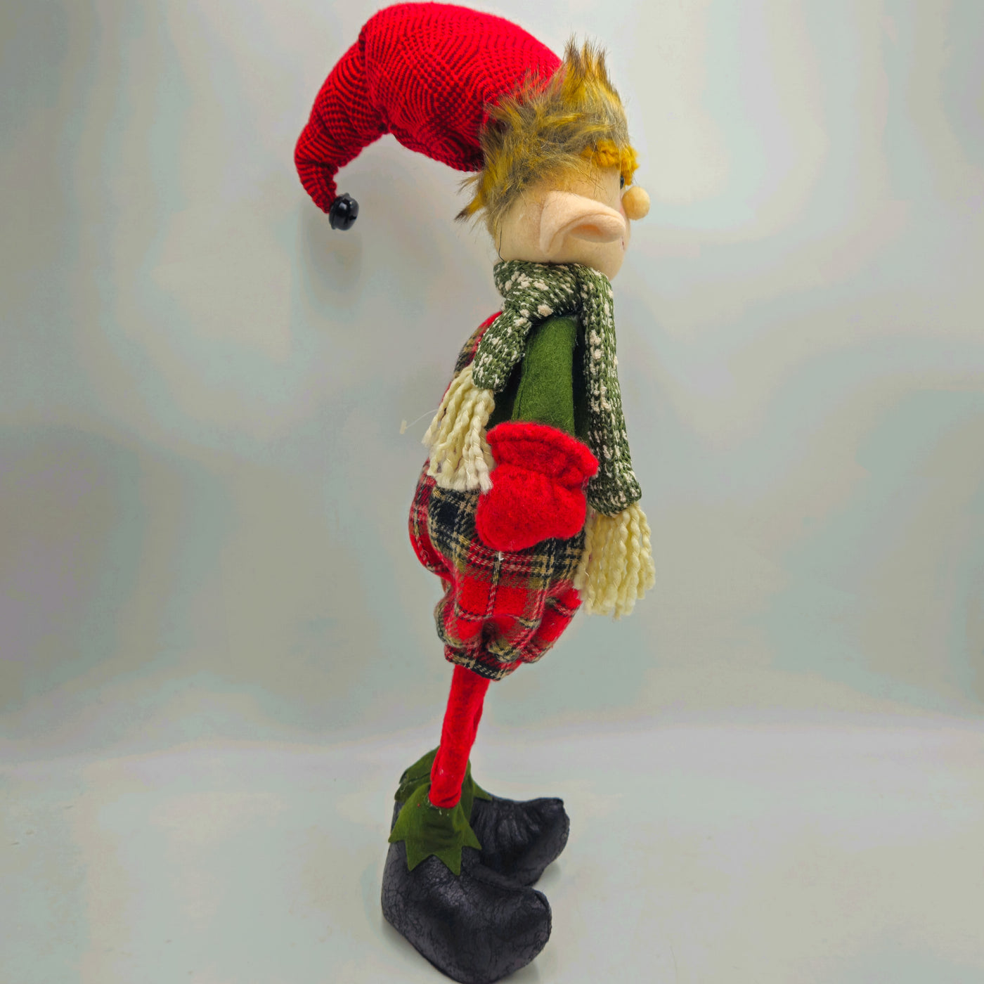 Decoración Figuras decorativas Navidad Poliéster Rojo