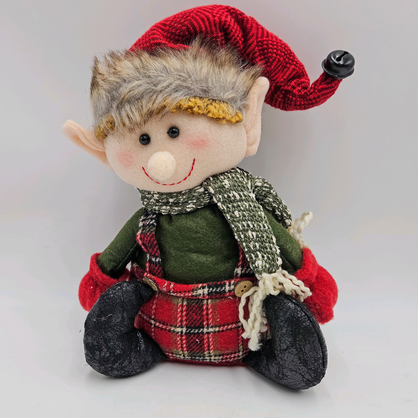 Decoración Figuras decorativas Navidad Poliéster Verde