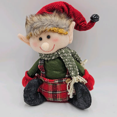 Decoración Figuras decorativas Navidad Poliéster Verde