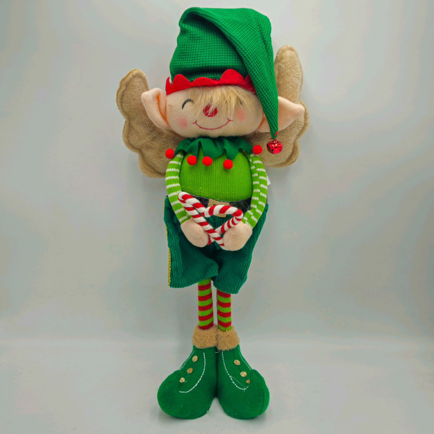 Decoración Figuras decorativas Navidad Poliéster Verde