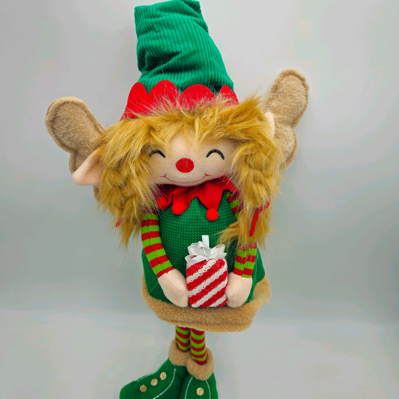 Decoración Figuras decorativas Navidad Poliéster Verde