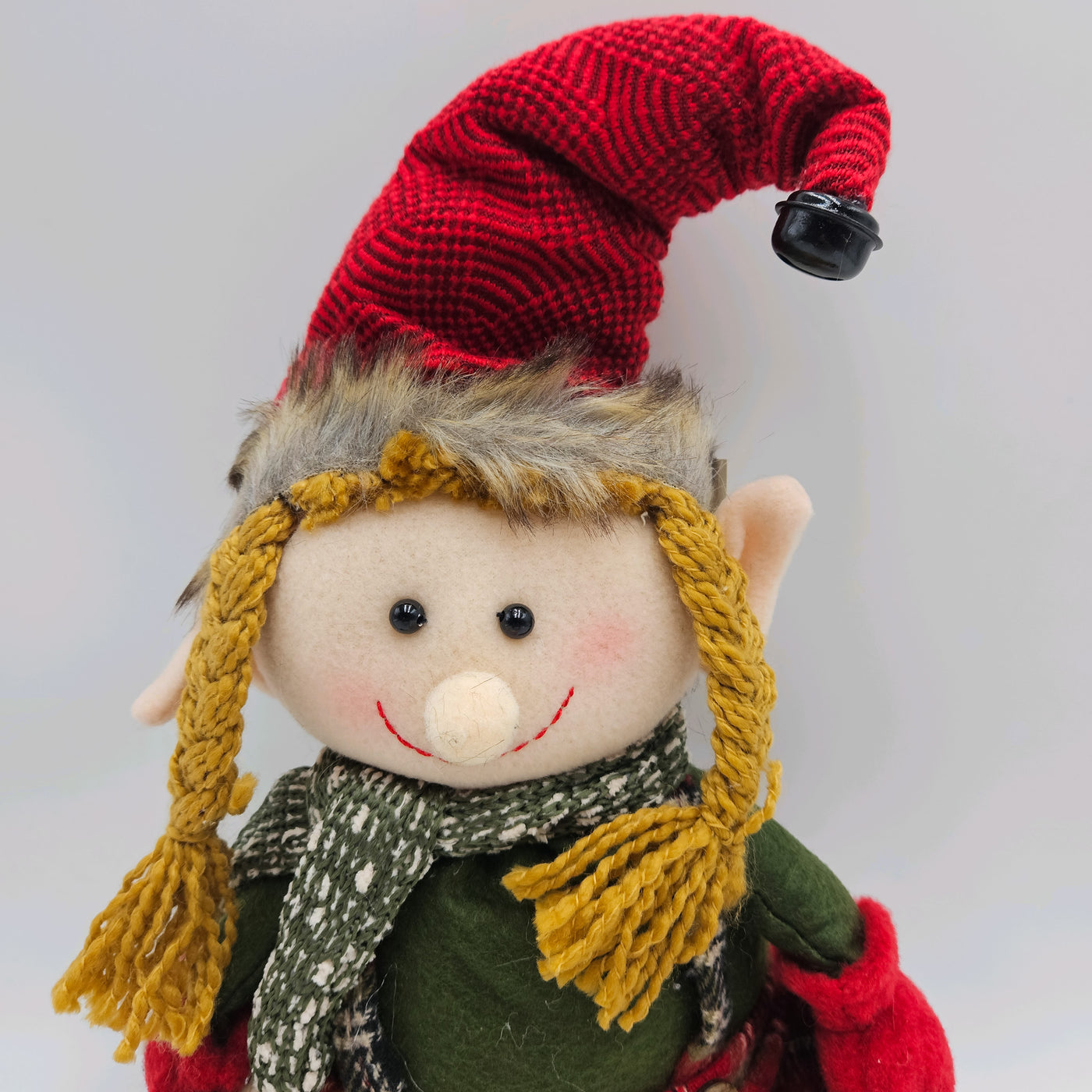 Decoración Figuras decorativas Navidad Poliéster Verde