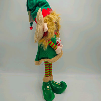 Decoración Figuras decorativas Navidad Poliéster Verde