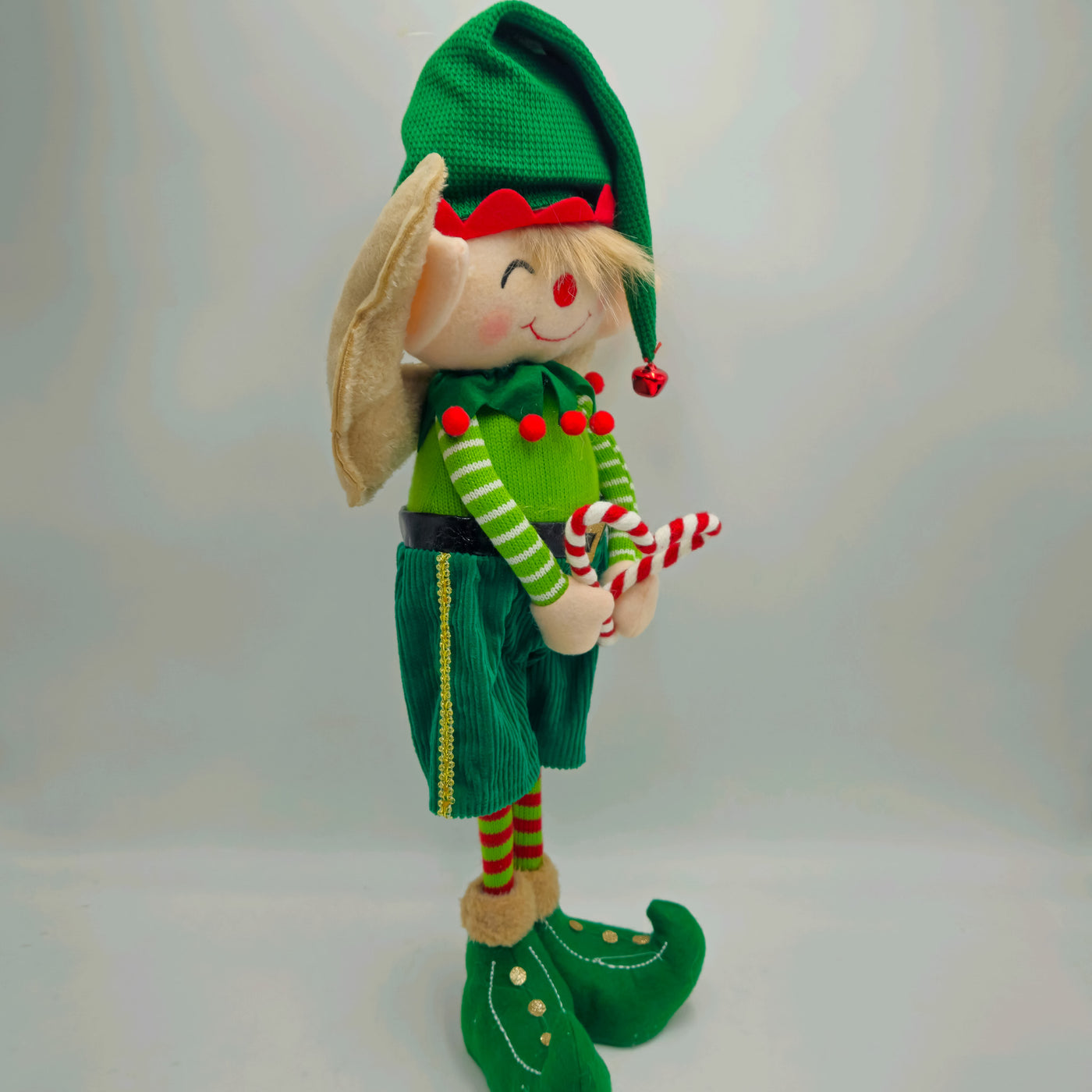 Decoración Figuras decorativas Navidad Poliéster Verde