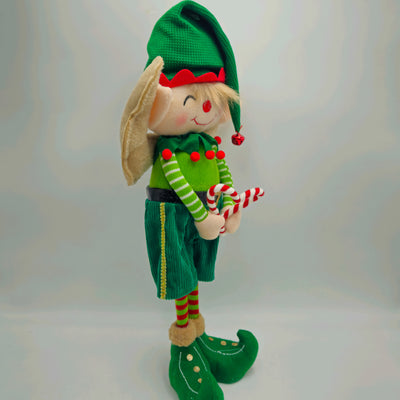 Decoración Figuras decorativas Navidad Poliéster Verde