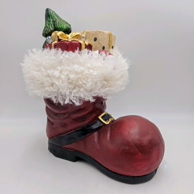 Decoración Figuras decorativas Navidad Resina Rojo