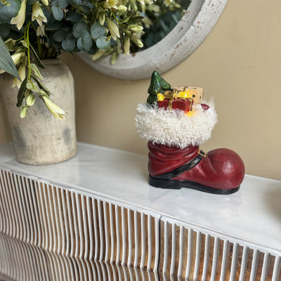Decoración Figuras decorativas Navidad Resina Rojo