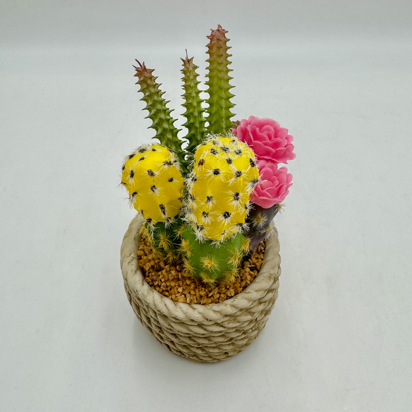 Decoración Flores y plantas Plantas Plástico Amarillo