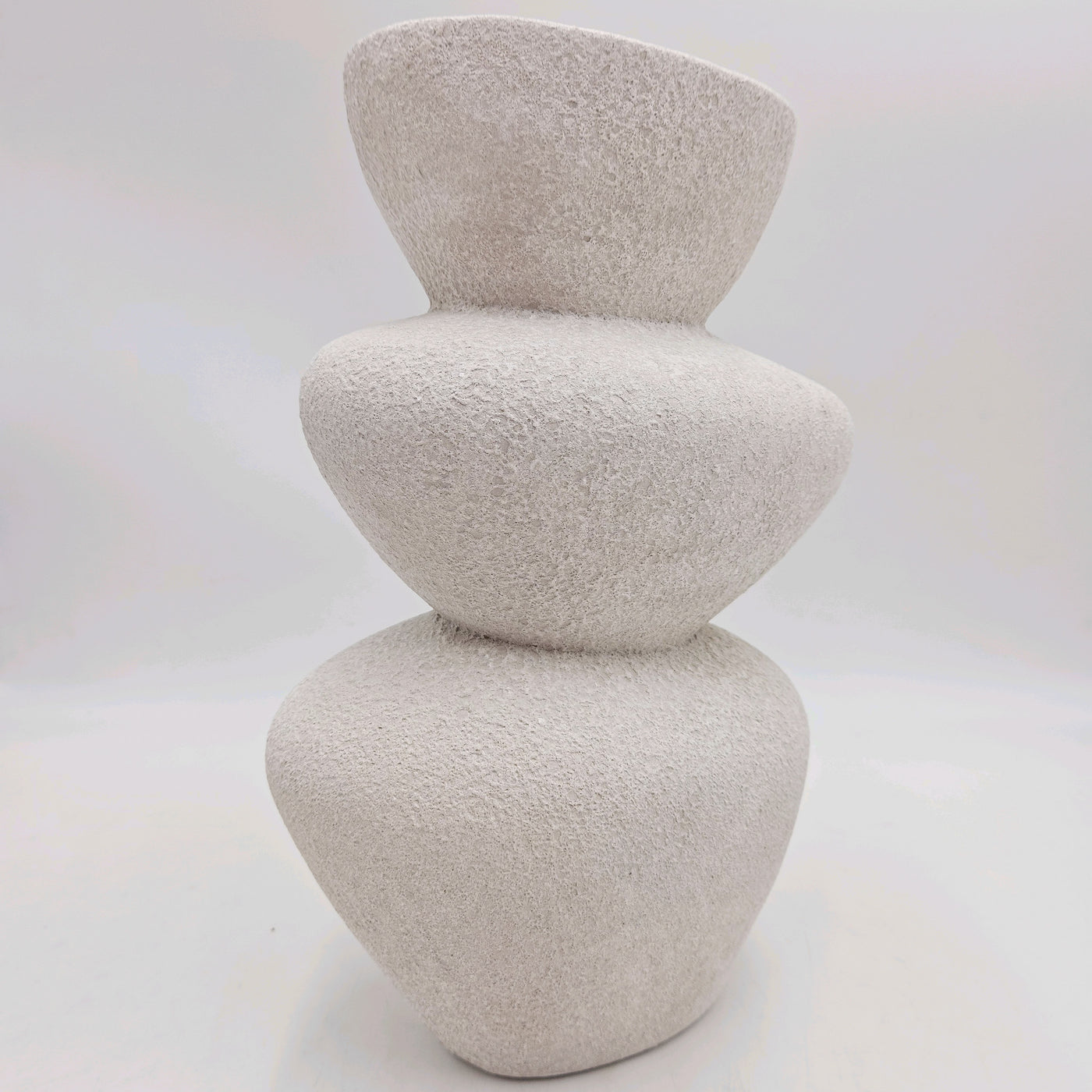 Decoración Jarrones Cerámica Blanco