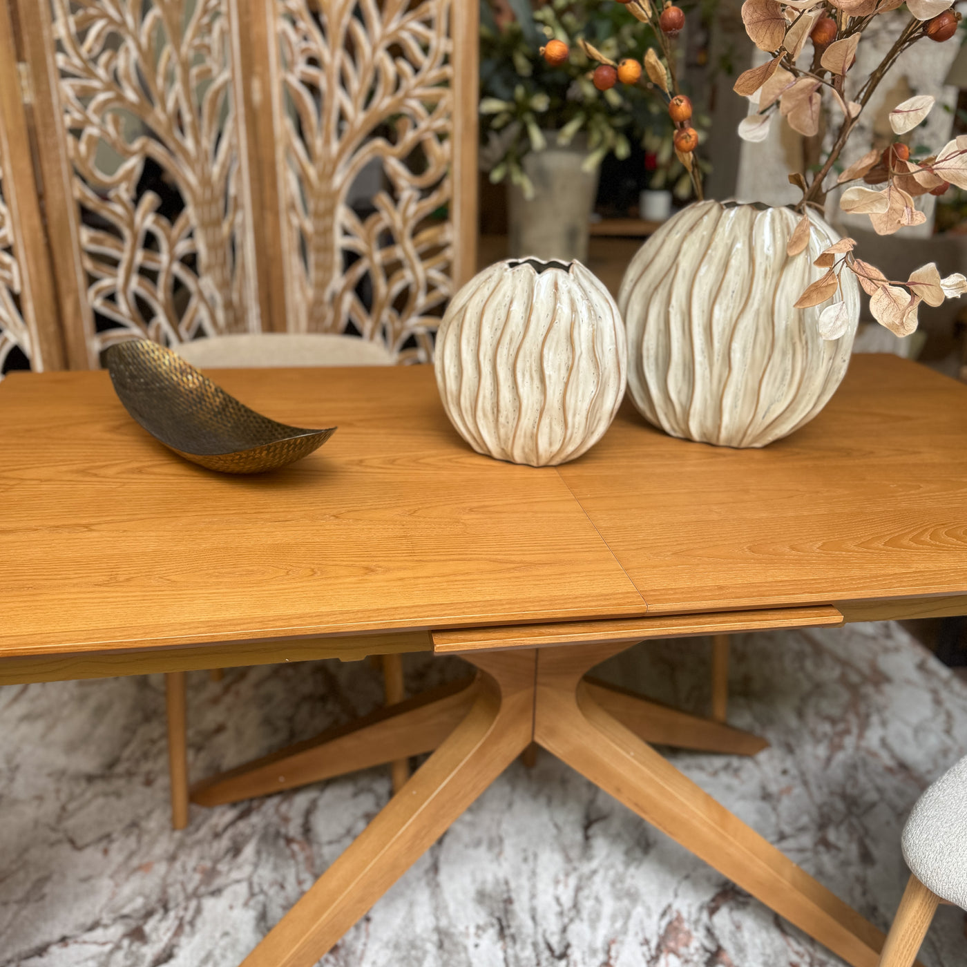 Decoración Jarrones Cerámica Blanco