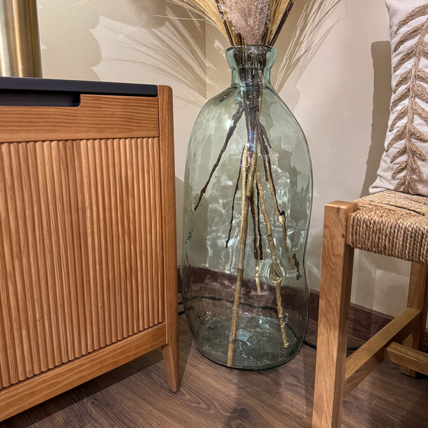 Decoración Jarrones Cristal Transparente