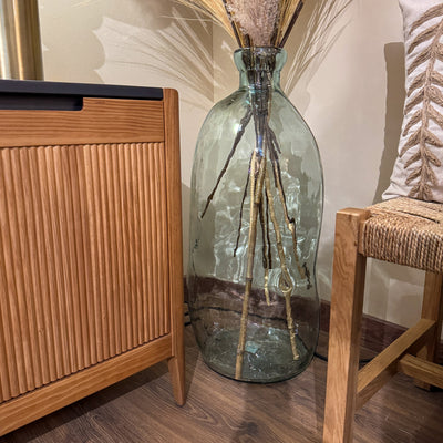Decoración Jarrones Cristal Transparente