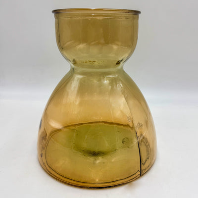 Decoración Jarrones Vidrio Naranja