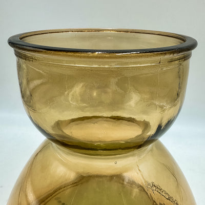 Decoración Jarrones Vidrio Naranja