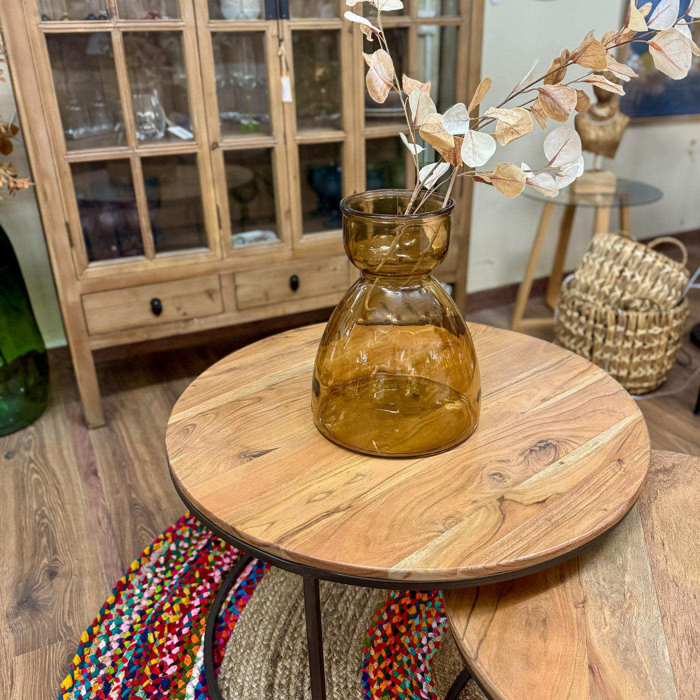 Decoración Jarrones Vidrio y cristal Naranja