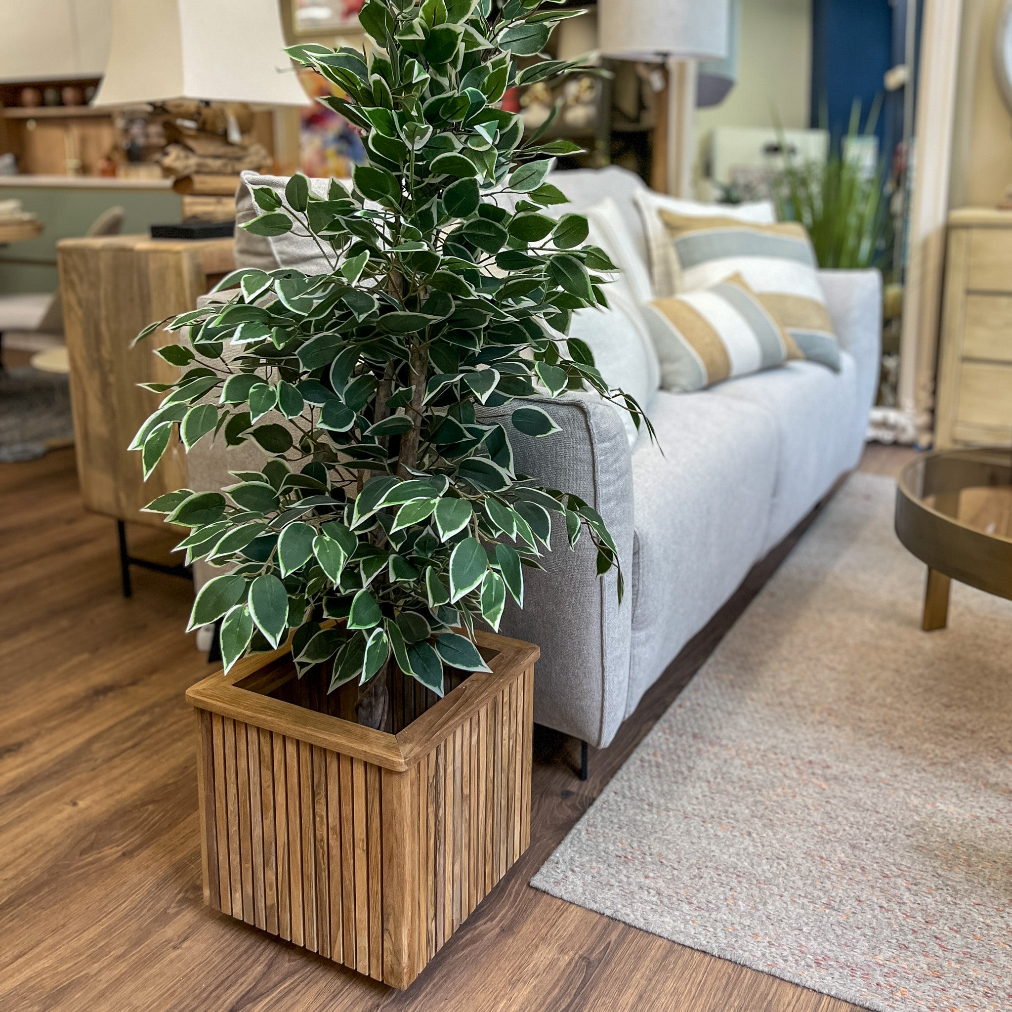 Decoración Maceteros y jardineras Madera Natural