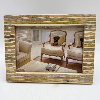 Decoración Marcos de fotos Madera Natural