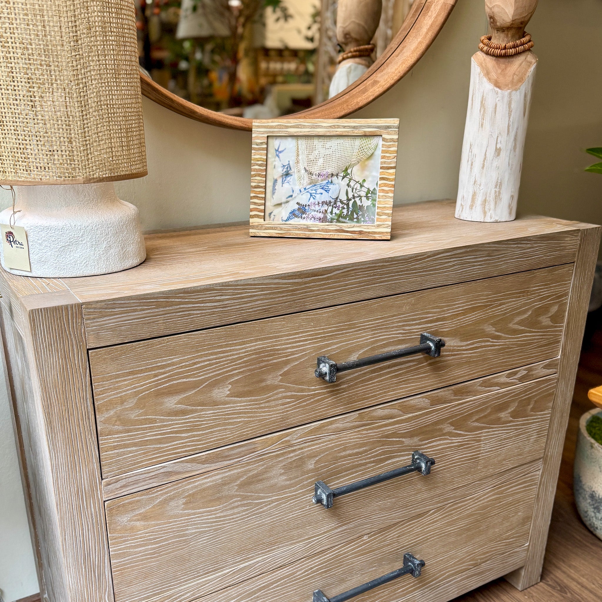 Decoración Marcos de fotos Madera Natural