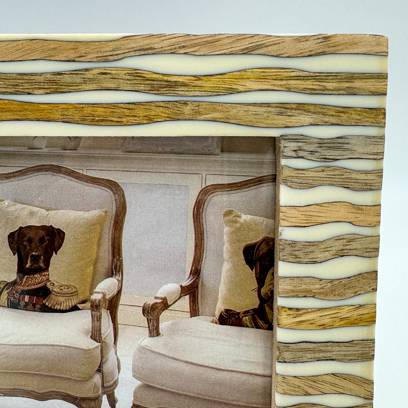 Decoración Marcos de fotos Madera Natural