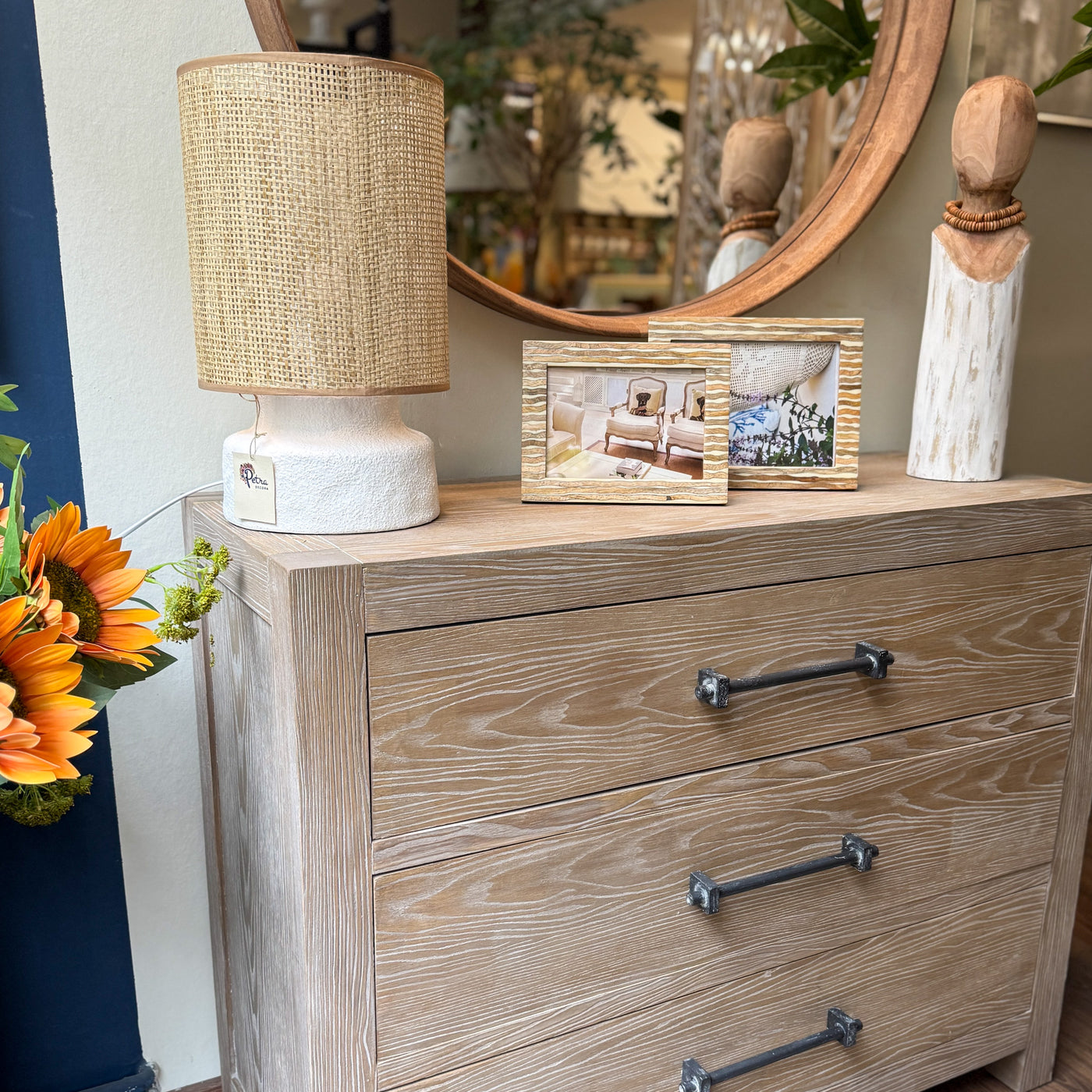 Decoración Marcos de fotos Madera Natural